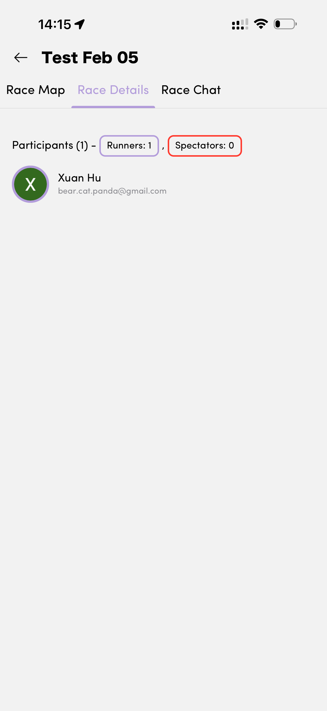 RaceTrak Screenshot 4